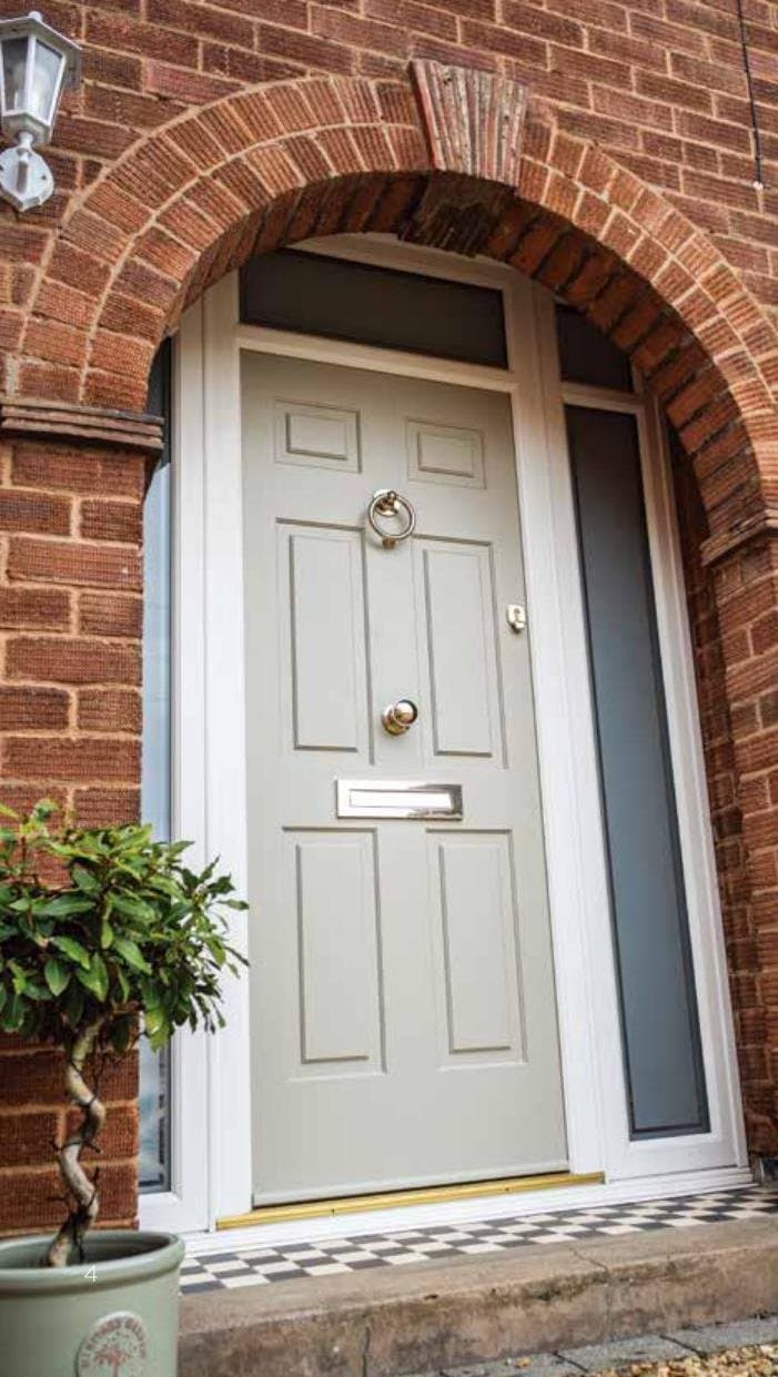 Comp Door contemporary Comp Door entrance door installation